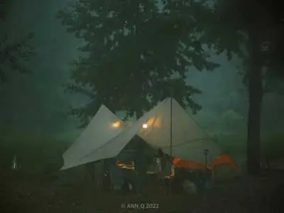 camping geodesic dome tent