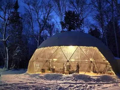 luxury yurt lake district