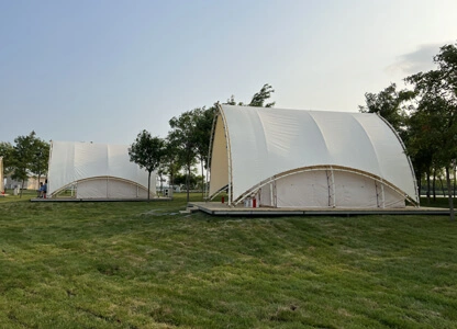 Tianjin Dongli District - Camping by the Lake