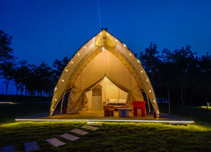 Tianjin Dongli District - Camping by the Lake