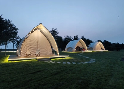 Tianjin Dongli District - Camping by the Lake