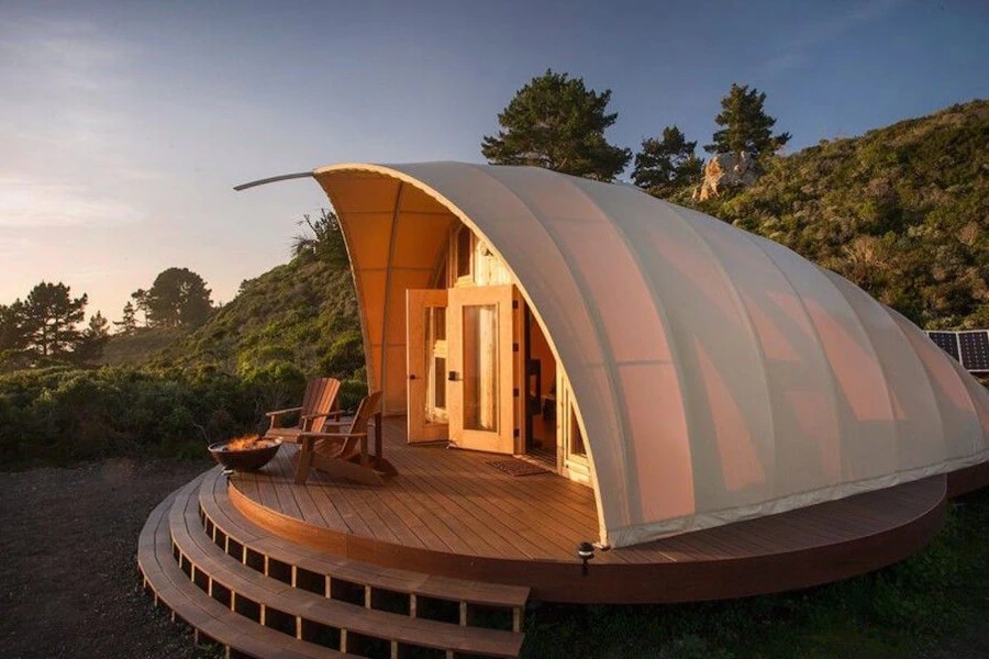 glamping tent