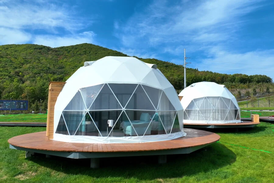 geo dome tent