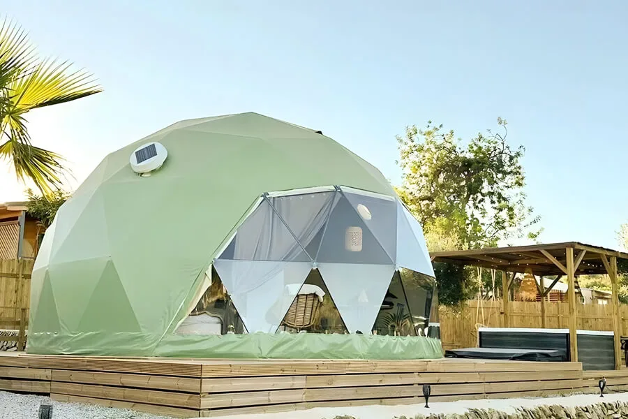 glamping dome cost