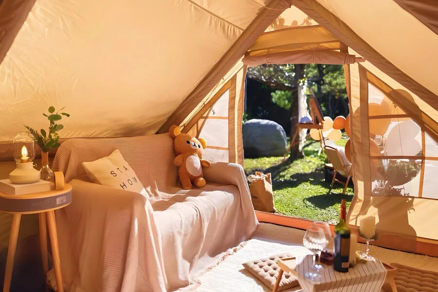 teepee tent camping