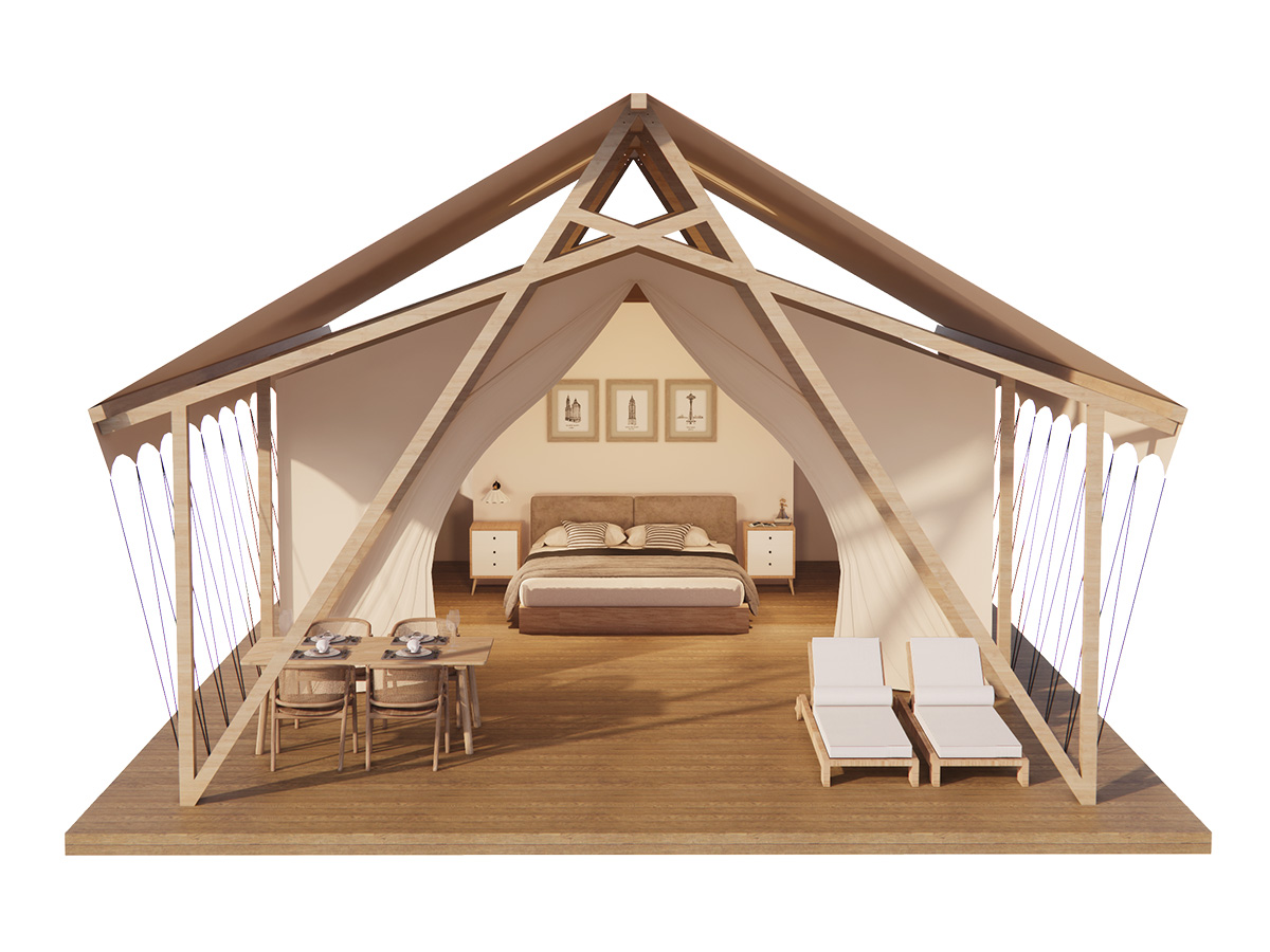 Hexagram Safari Lodge Tent