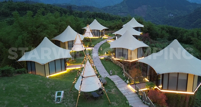 Glamping: enabling hotels to reach a new market