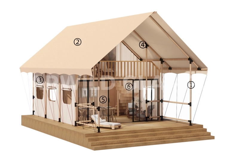 Jupiter Luxury Glamping Tent Design & Configuration