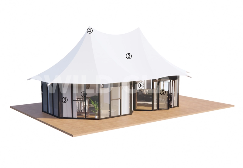 Libra Luxury Glamping Tent Design & Configuration