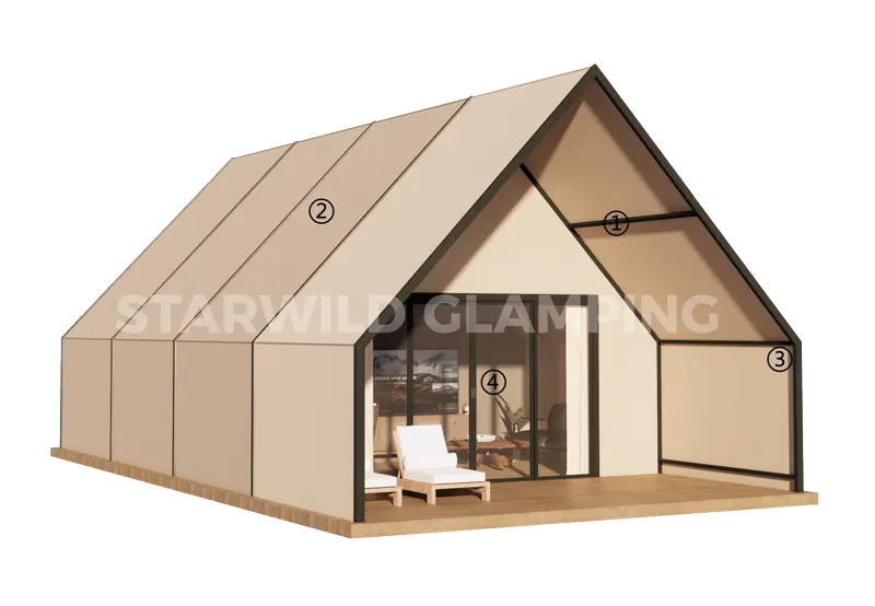 Scorpio Luxury Glamping Tent Design & Configuration