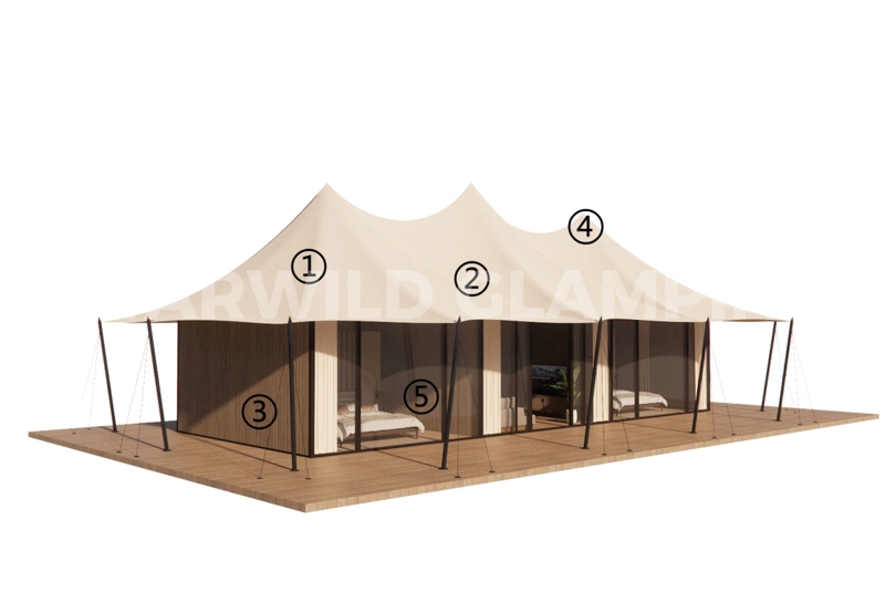 Virgo Luxury Glamping Tent Design & Configuration