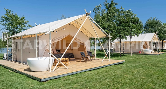 Consider Glamping to Boost Your Campsite：Luxury Safari Hotel Tents