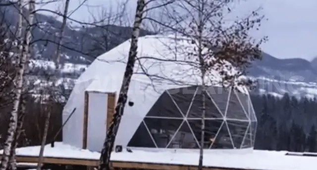 Glamping Dome Tent Receives Rave Reviews from Romanian Customer