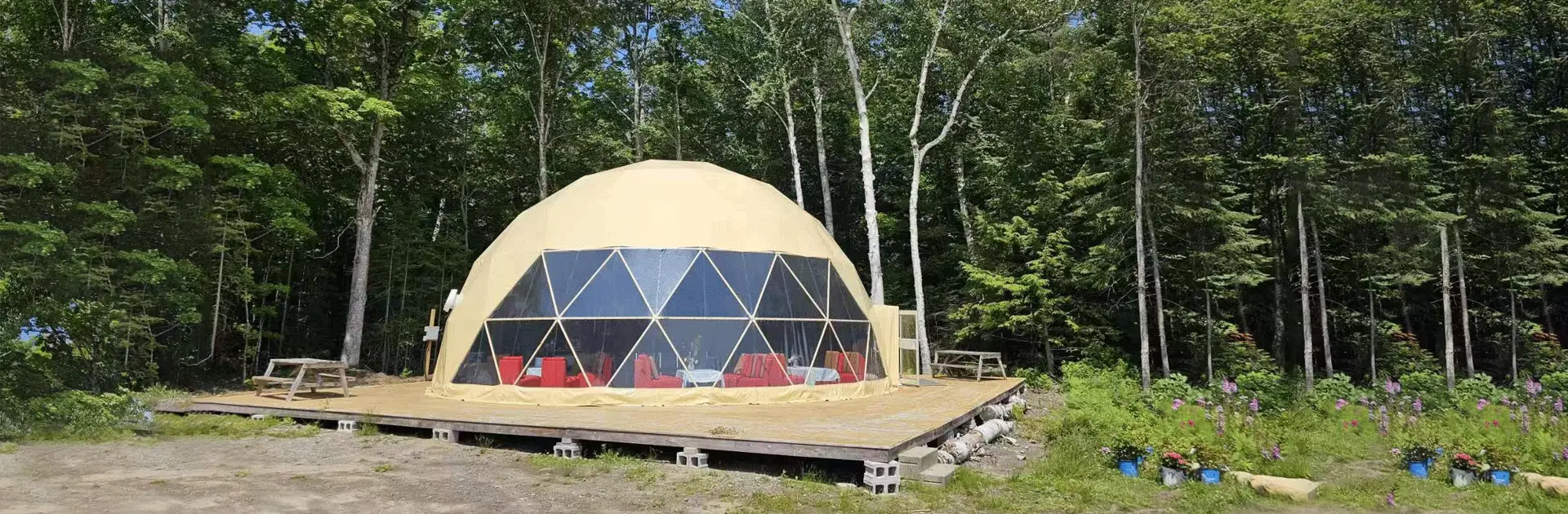 Glamping Dome Tent