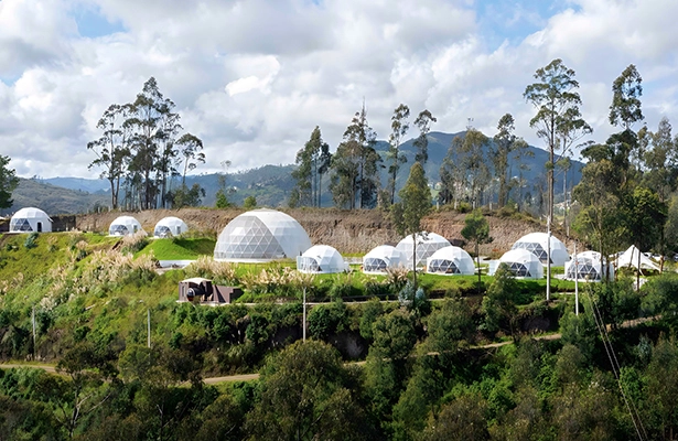 Glamping Geodesic Dome Tent Project