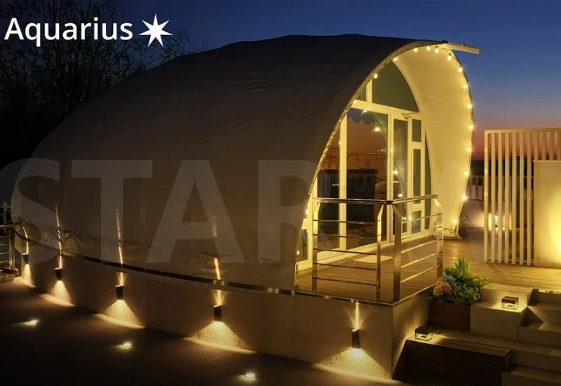 Luxury glamping tent - Aquarius by Starwild glamping