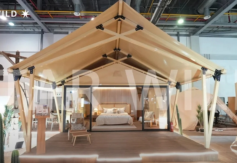 luxury glamping safari tent-Mercury